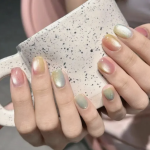 Pristella - Cat Eye Squoval Press On Nail